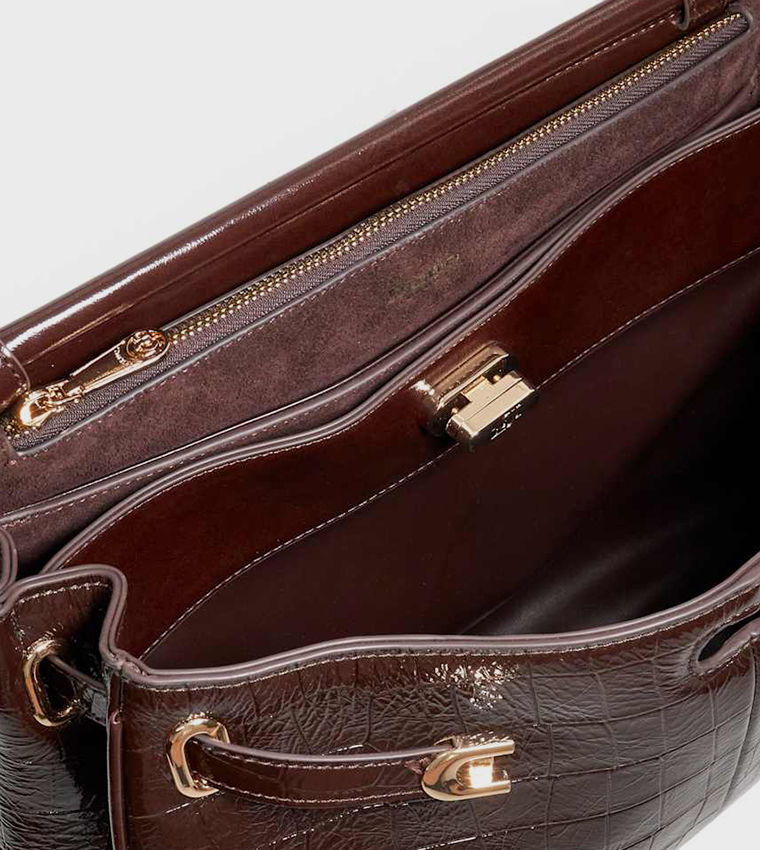 DYNAMIC Textured Satchel Bag