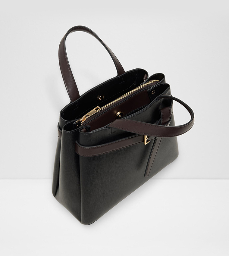 EBAECLYA Textured Satchel Bag