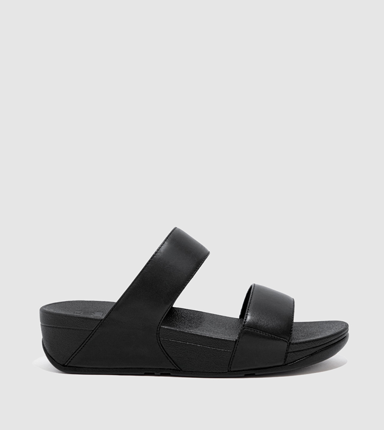 Lulu Leather Slides