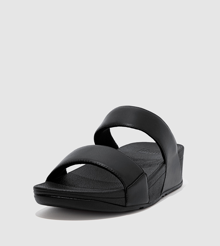 Lulu Leather Slides