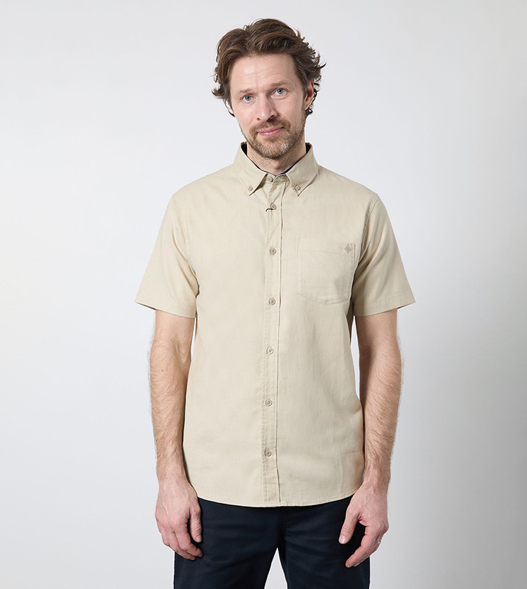 ماين  أكمام قصيرة - حجر Short Sleeves