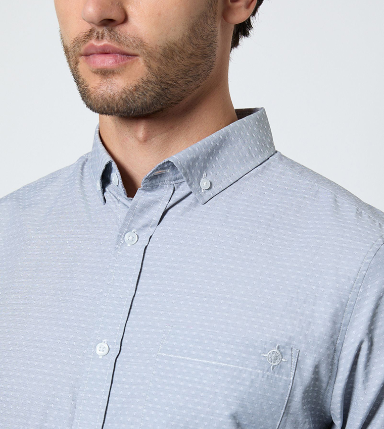 ماين  أكمام طويلة - رمادي Long Sleeves