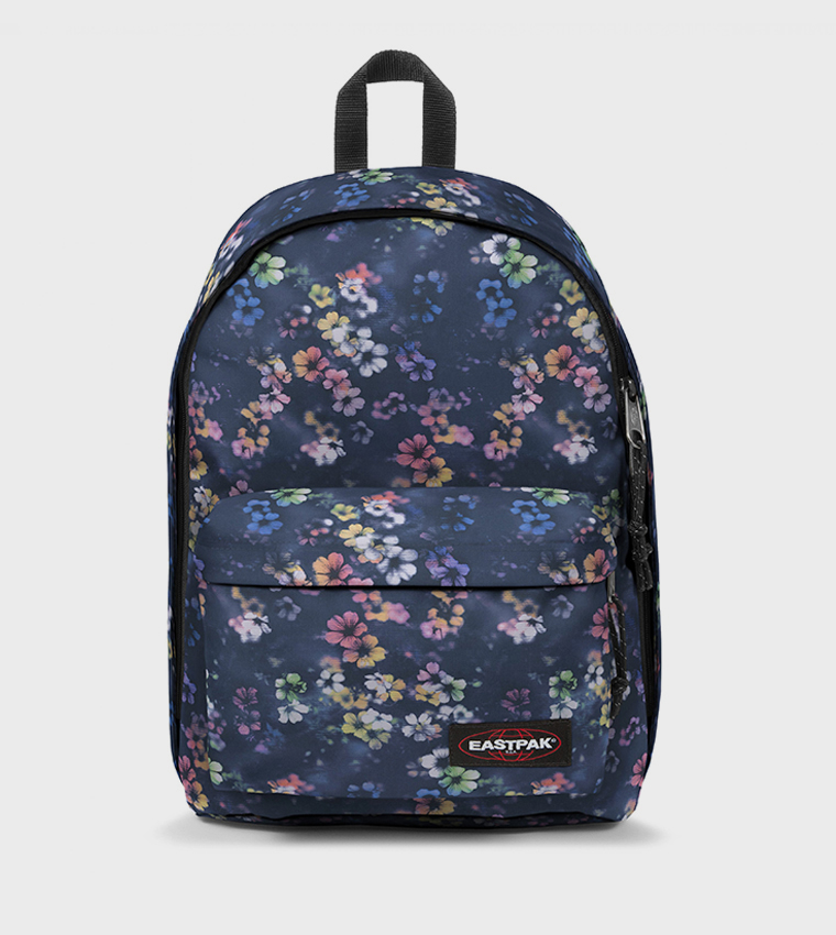 Printed Label Detail Backpack
