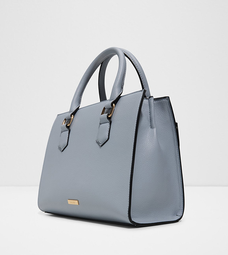 ELELDEN Logo Debossed Satchel Bag