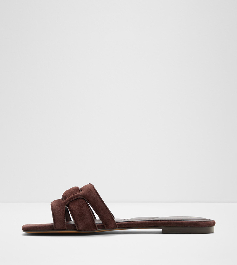 ألدو  الصنادل المسطحة - بني  Flat Sandals