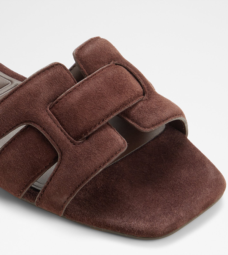 ألدو  الصنادل المسطحة - بني  Flat Sandals