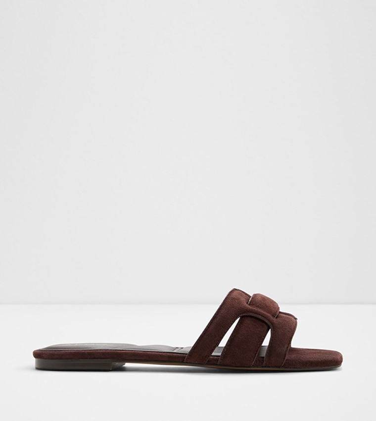 ألدو  الصنادل المسطحة - بني  Flat Sandals
