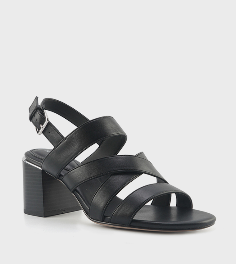 ELICEA Strappy Block Heel Sandals