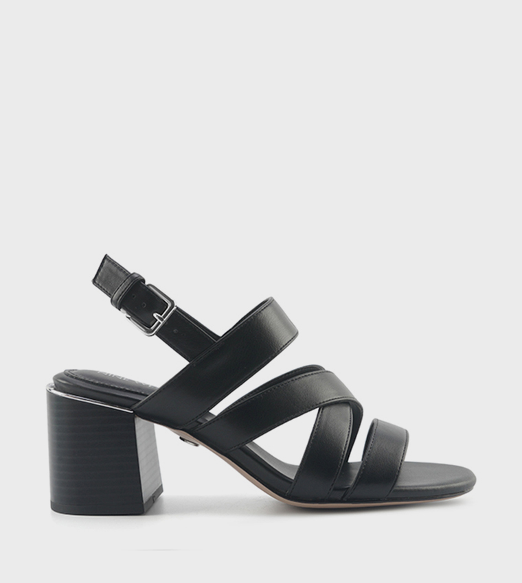 ELICEA Strappy Block Heel Sandals