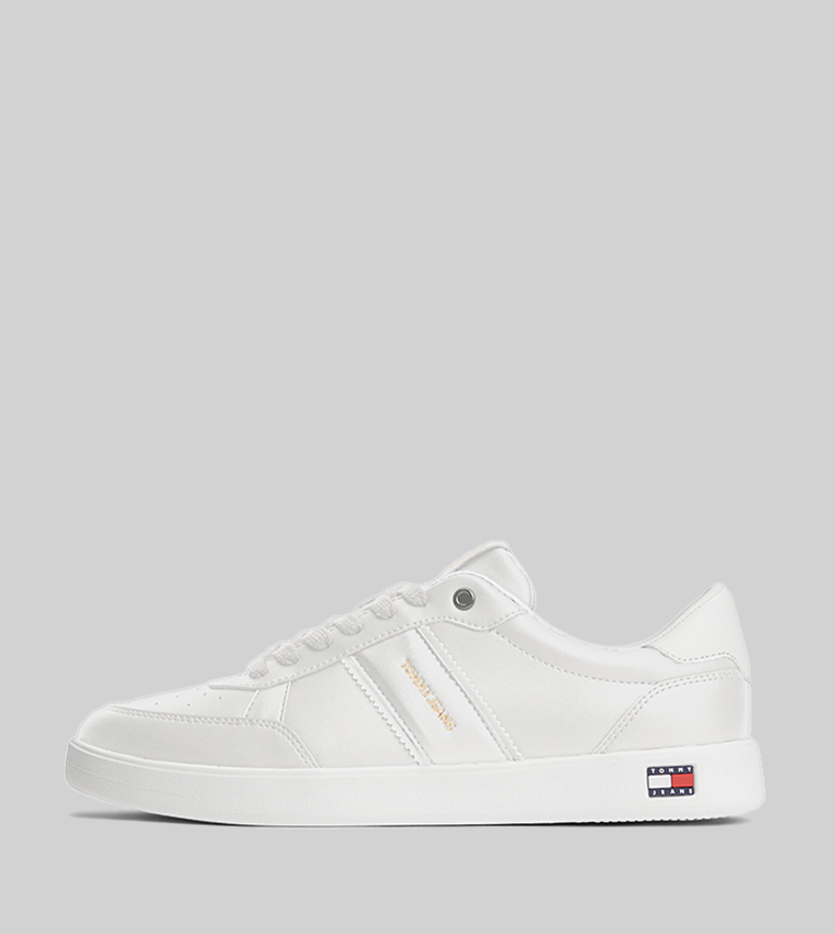 Solid Lace Up Low Top Sneakers