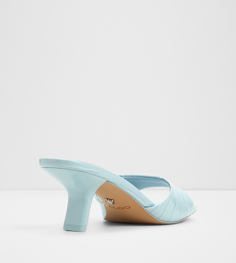 ENCHANTING Textured Heel Sandals