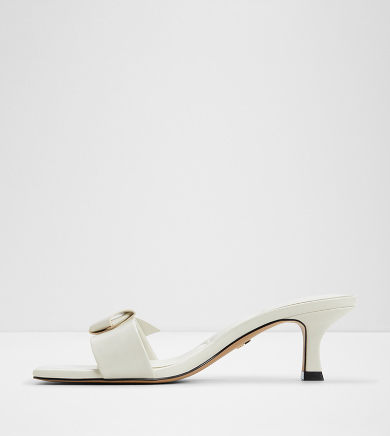 ERMA Textured Heeled Sandals