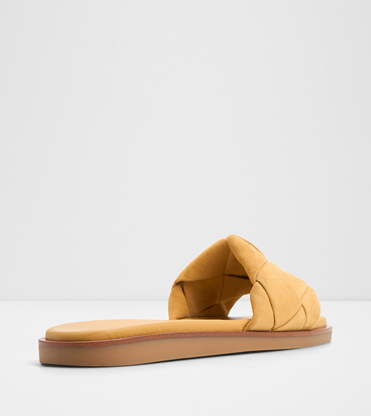 ESTERELLE Braided Flat Sandals