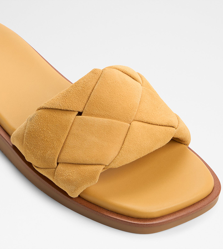 ESTERELLE Braided Flat Sandals