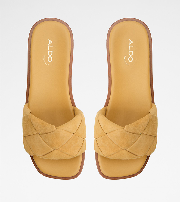 ESTERELLE Braided Flat Sandals