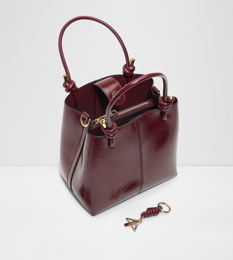 EVIELILY Textured Satchel Bag