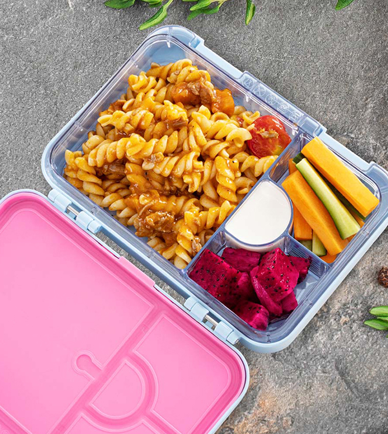 Eazy Kids  Lunch Boxes - Light Blue Lunch Box