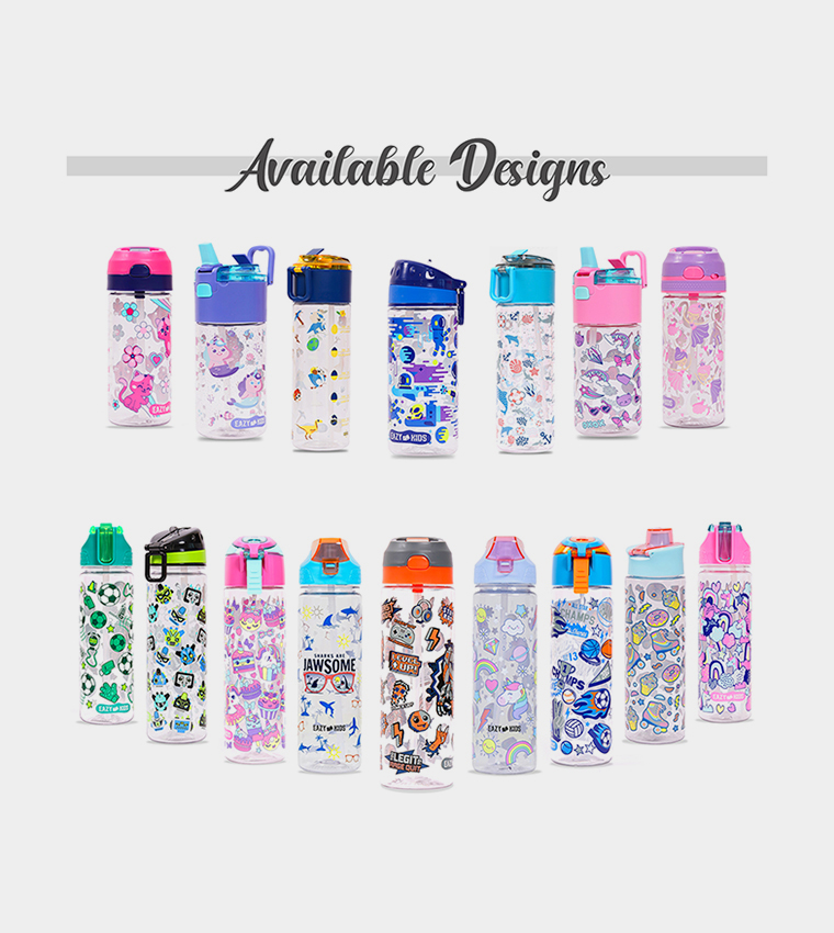 Jawsome Shark 2-In-1 Tritan Water Bottle, 650ml