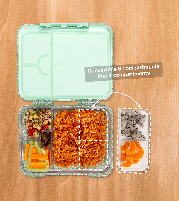 6 & 4 Convertible Bento Lunch Box
