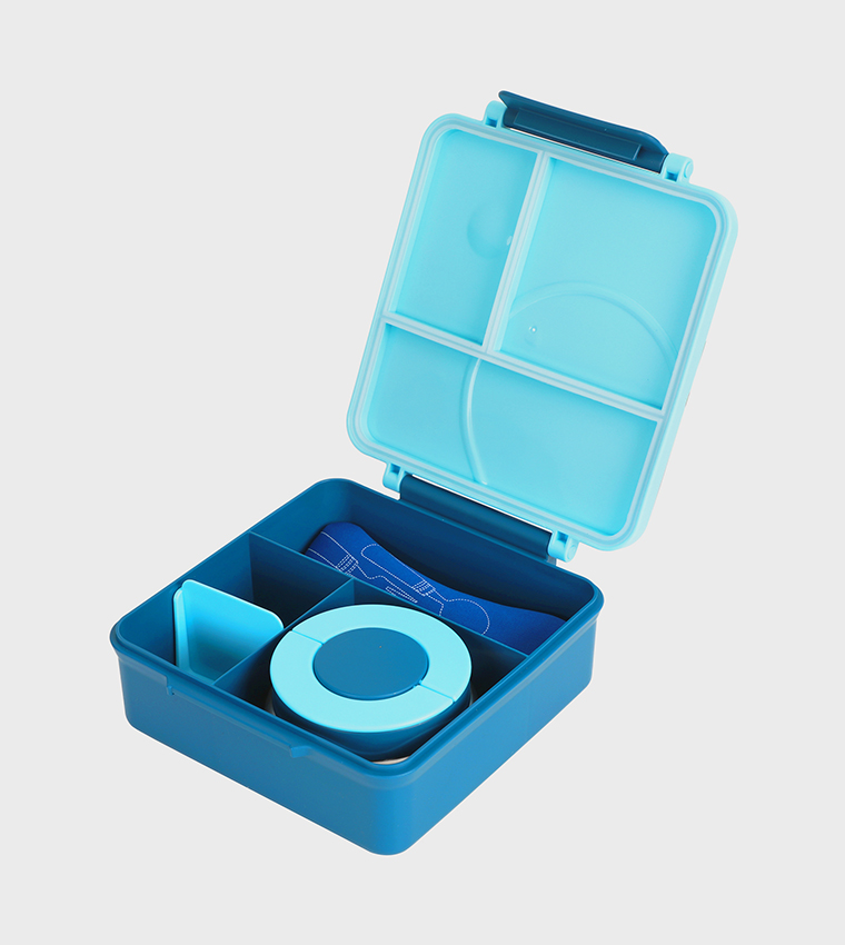 Jumbo Bento Lunch Box with Bowl, Spoon and Fork