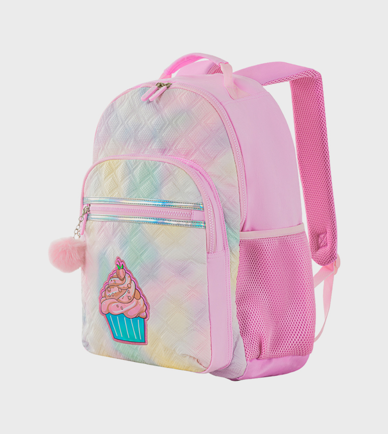 Set of 3 17" Backpack with Lunch Bag and Pencil Case - Sugar Pop
