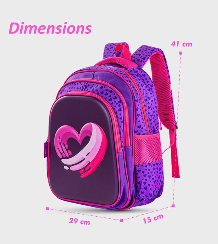 16" School Bag - Love & Hugs