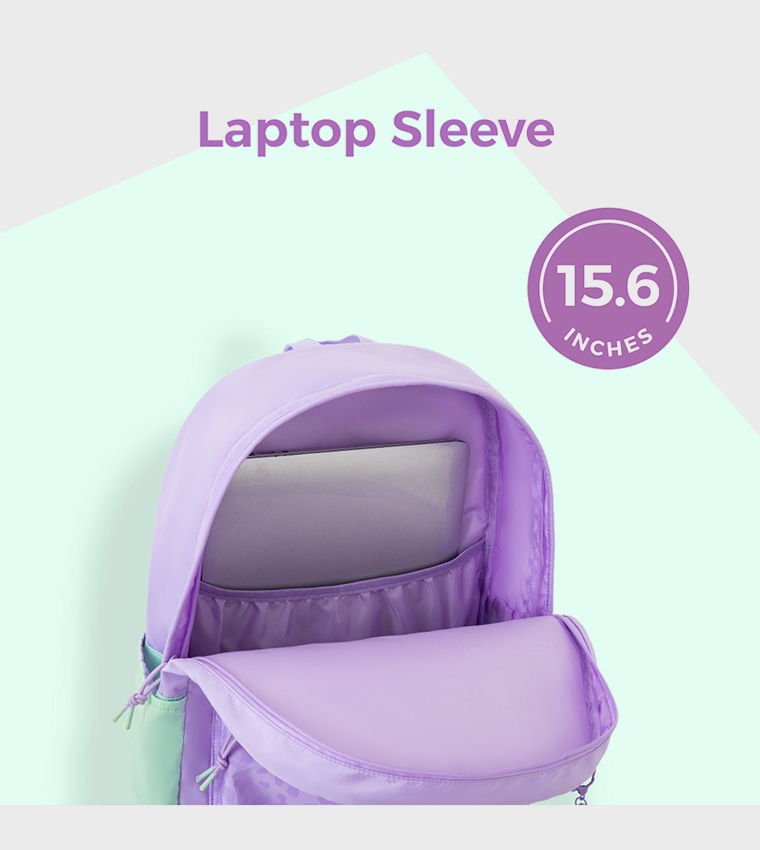 16.5” School Backpack with Laptop Compartment - Lightweight Design, Glow Backpack