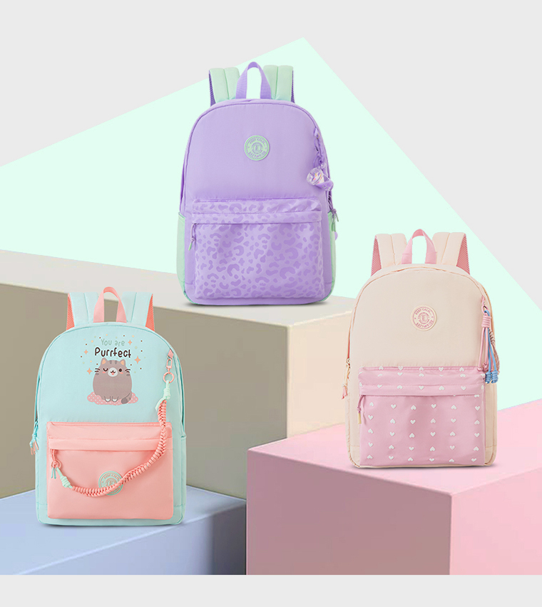 16.5” School Backpack with Laptop Compartment - Lightweight Design, Glow Backpack