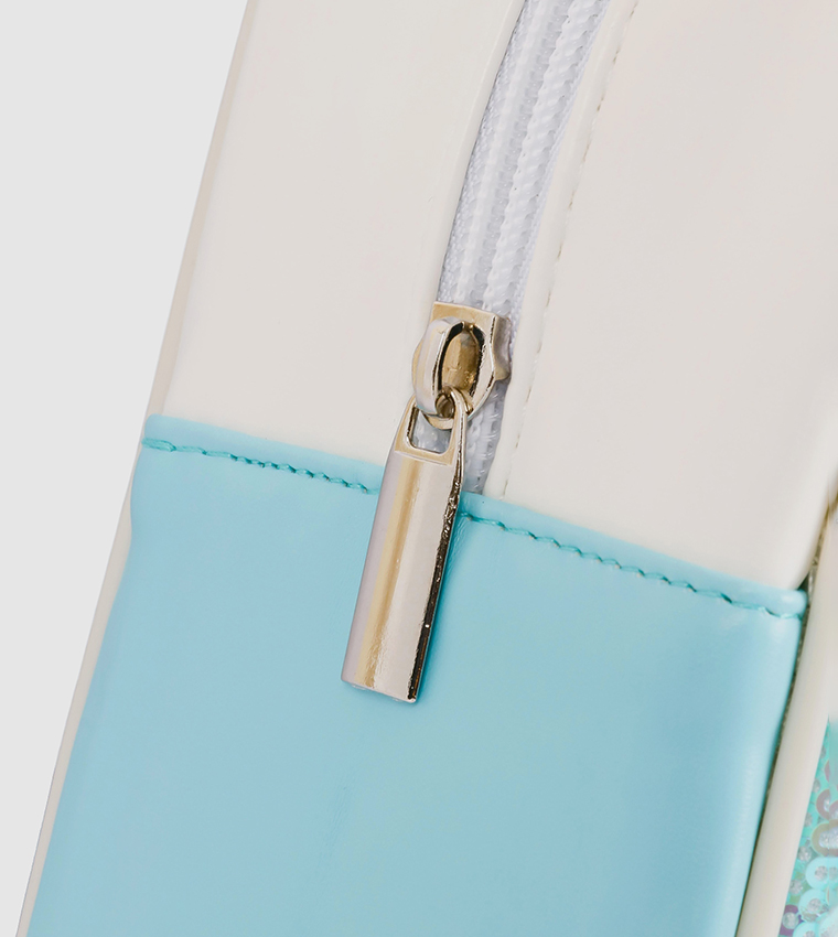 Teddy Sequins School Backpack