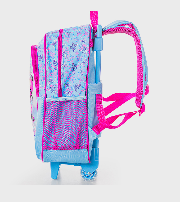 5-Piece 16" Trolley School Bag Set - Butterfly