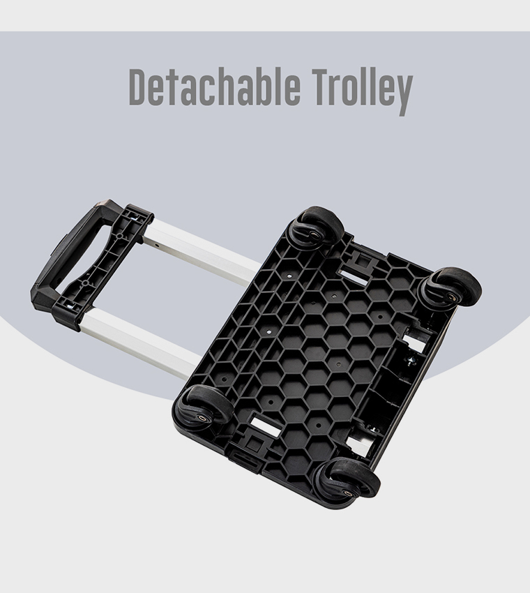 4-Wheel School Bag Trolley