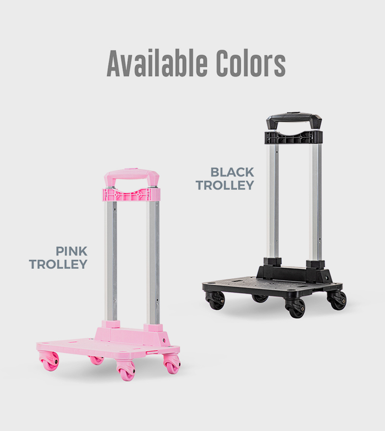 4-Wheel School Bag Trolley