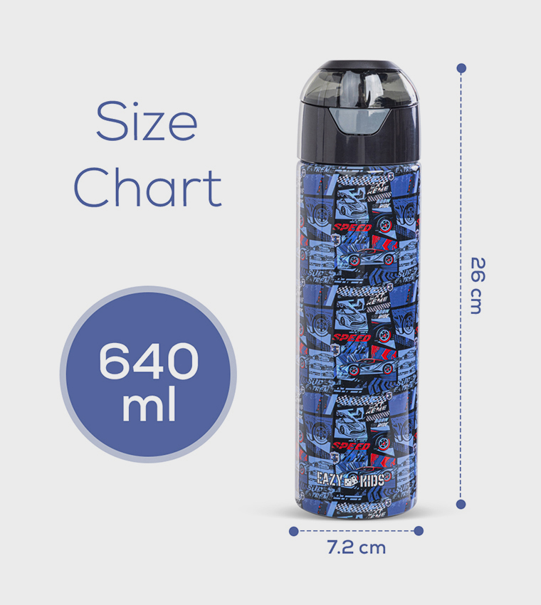 قارورة ماء بخاخ حرارية ستانلس ستيل - 640مل