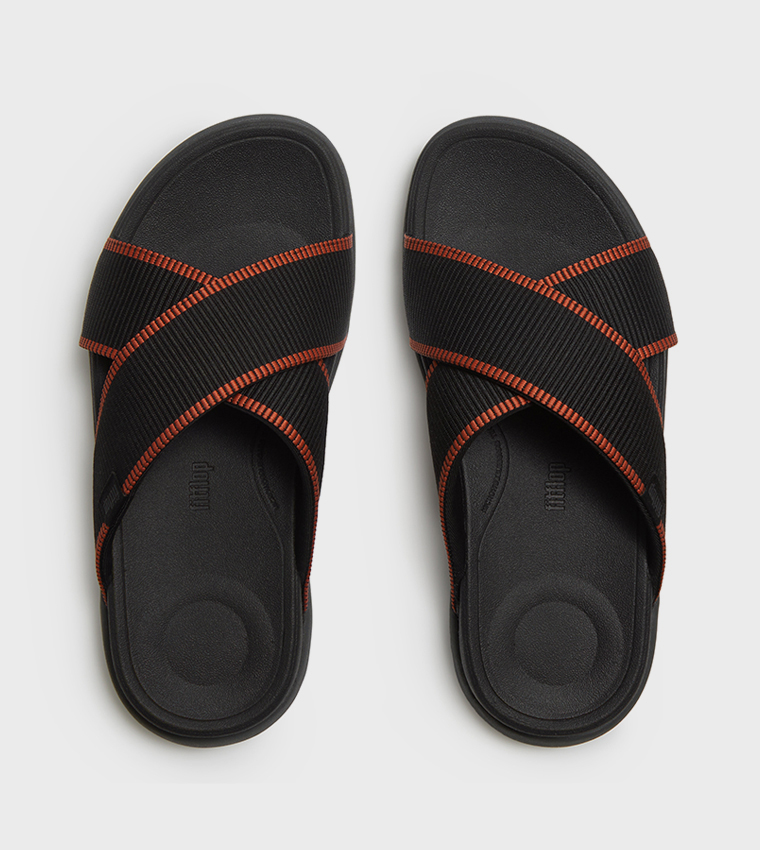 F-MODE GO Water Resistant Webbing Comfort Sandals