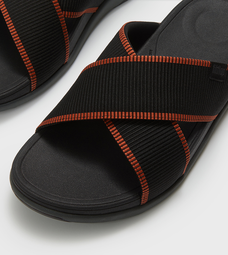 F-MODE GO Water Resistant Webbing Comfort Sandals