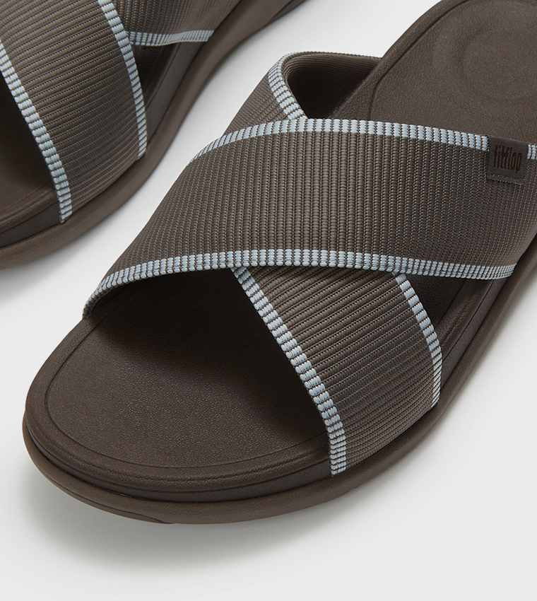 F-MODE GO Water Resistant Webbing Comfort Sandals