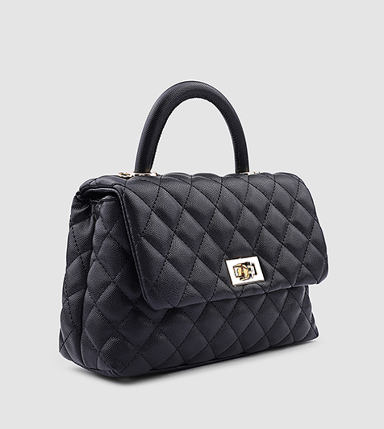 Cuple  Handheld Bags - Black Handheld Bags