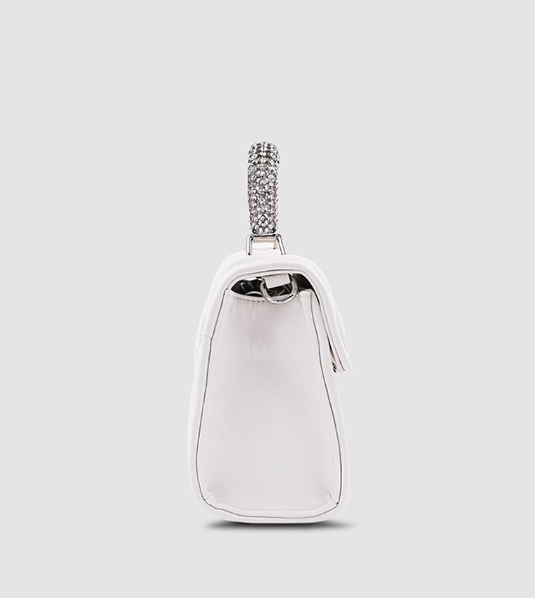Cuple  Handheld Bags - White Handheld Bags