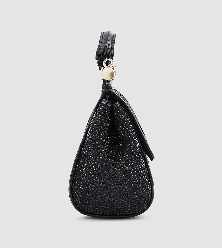 Embellished Satchel Bag