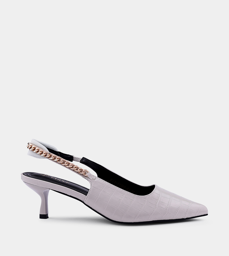 Cuple  Pumps - Grey Pumps