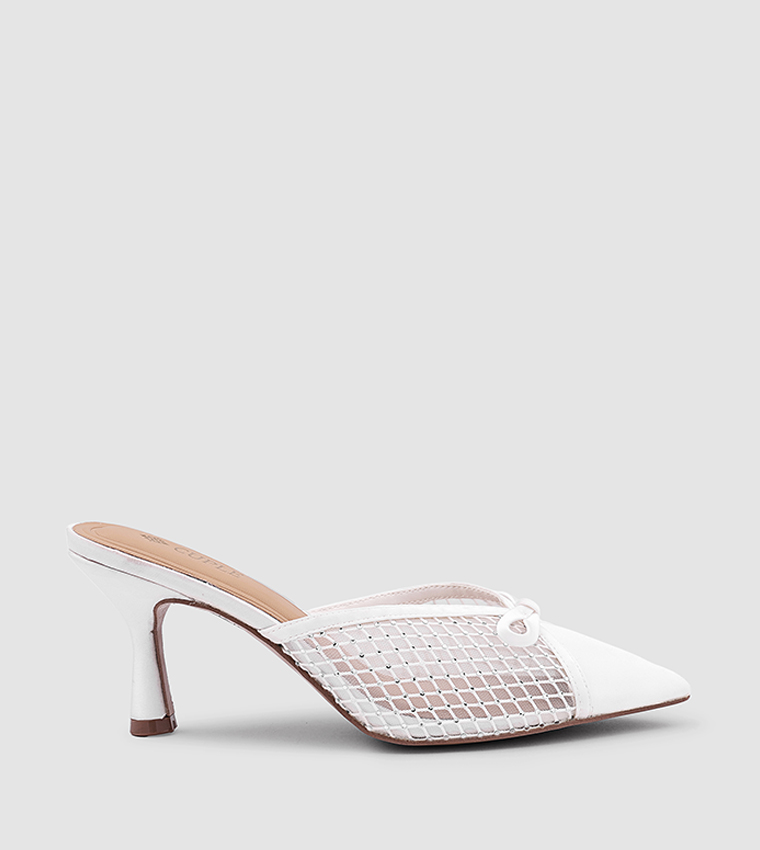 Cuple  Pumps - White Pumps