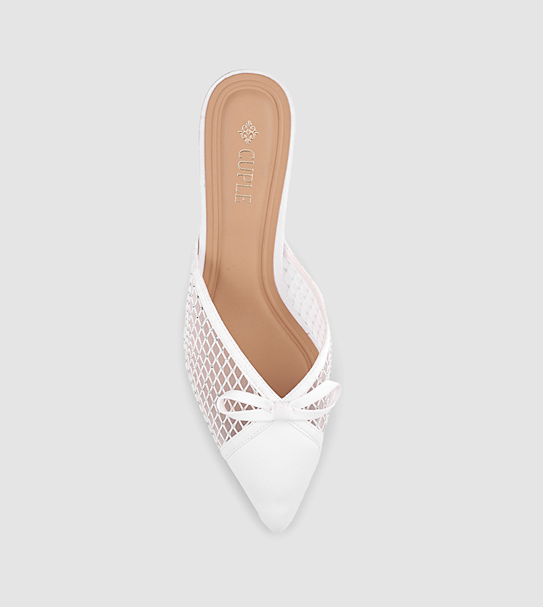 Cuple  Pumps - White Pumps