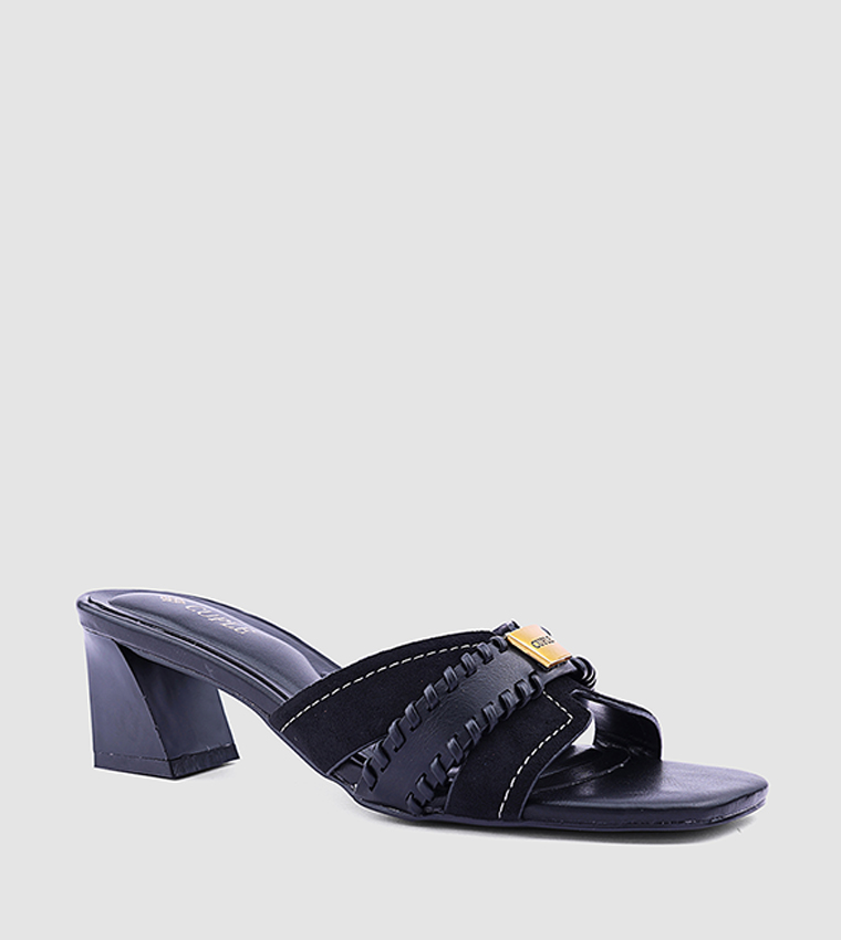 Open Toe Block Heel Sandals