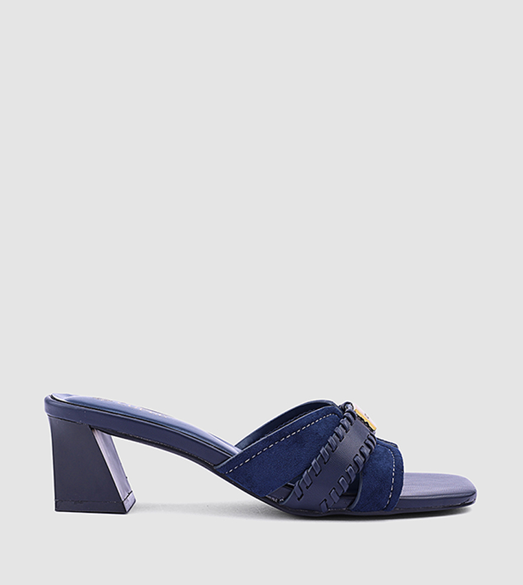 Open Toe Block Heel Sandals