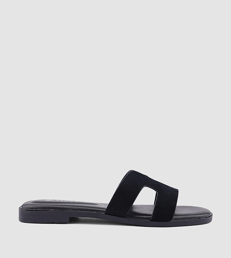 Cuple  Flat Sandals - BLACK Flat Sandals