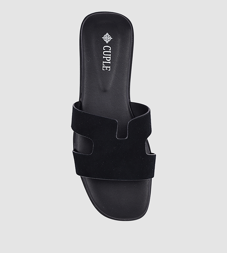 Cuple  Flat Sandals - BLACK Flat Sandals