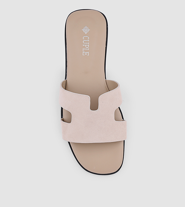 Cuple  Flat Sandals - LIGHT BEIGE Flat Sandals
