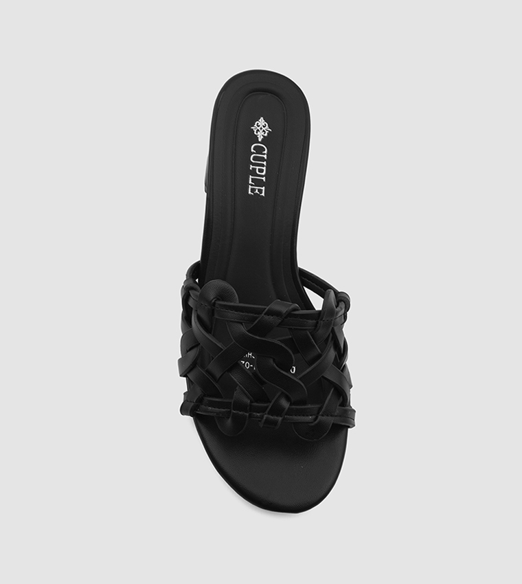 Open Toe Block Heel Sandals