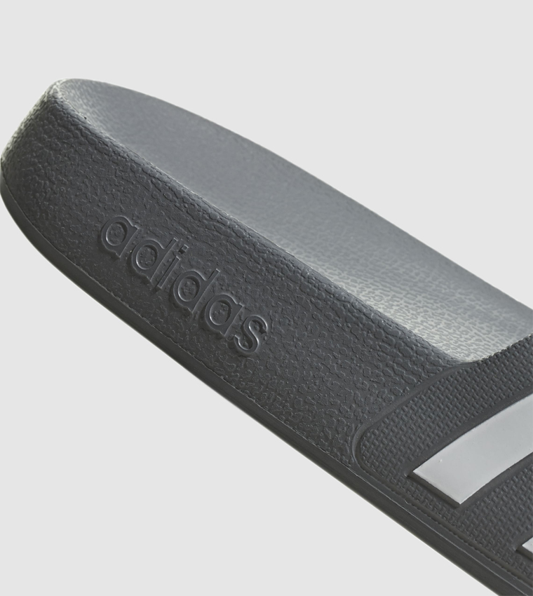 Adilette Aqua Striped Strap Slides