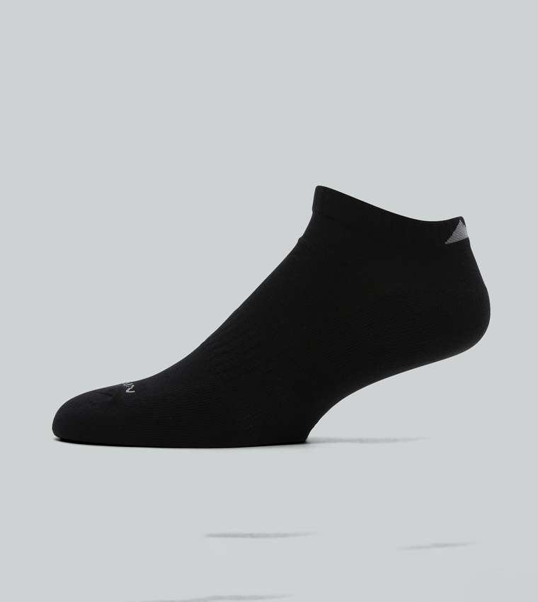 3 Pack Logo Detail Ankle Socks